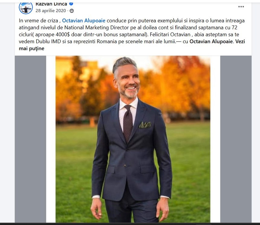 Testimonial Razvan Dinca 2020